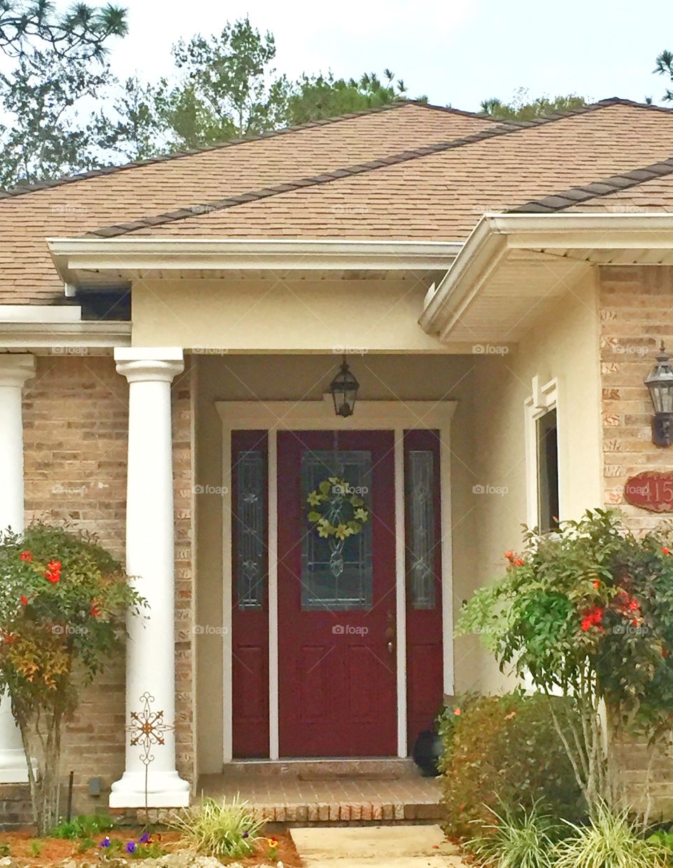 Amazing red door 