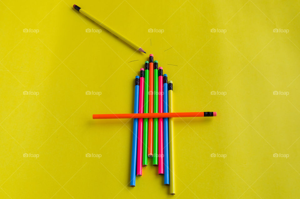 Story of a sharpened pencil advising other colorful blunt pencils.(Imagination ☺)