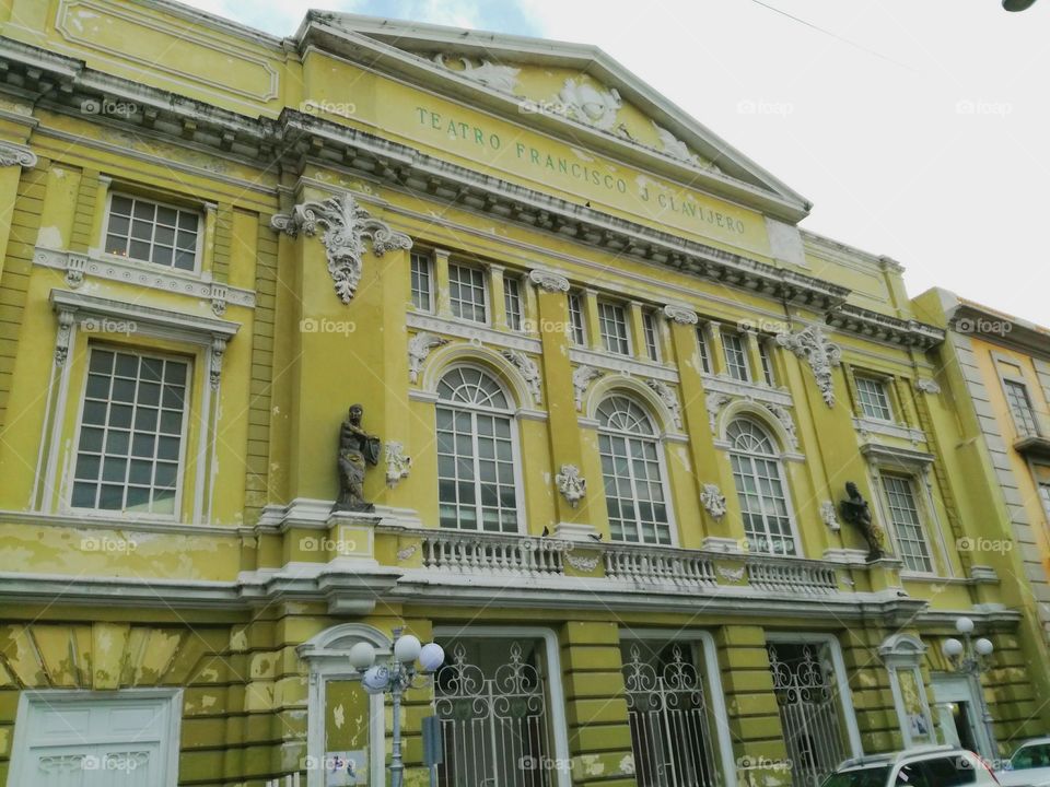 old theater un Veracruz city