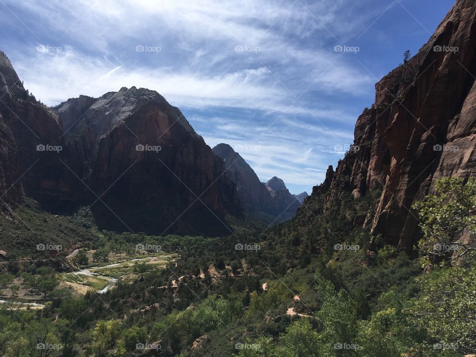 View from Angels landing 