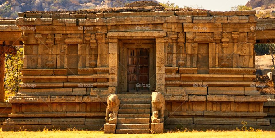 Architecture - Shapes - Hampi 