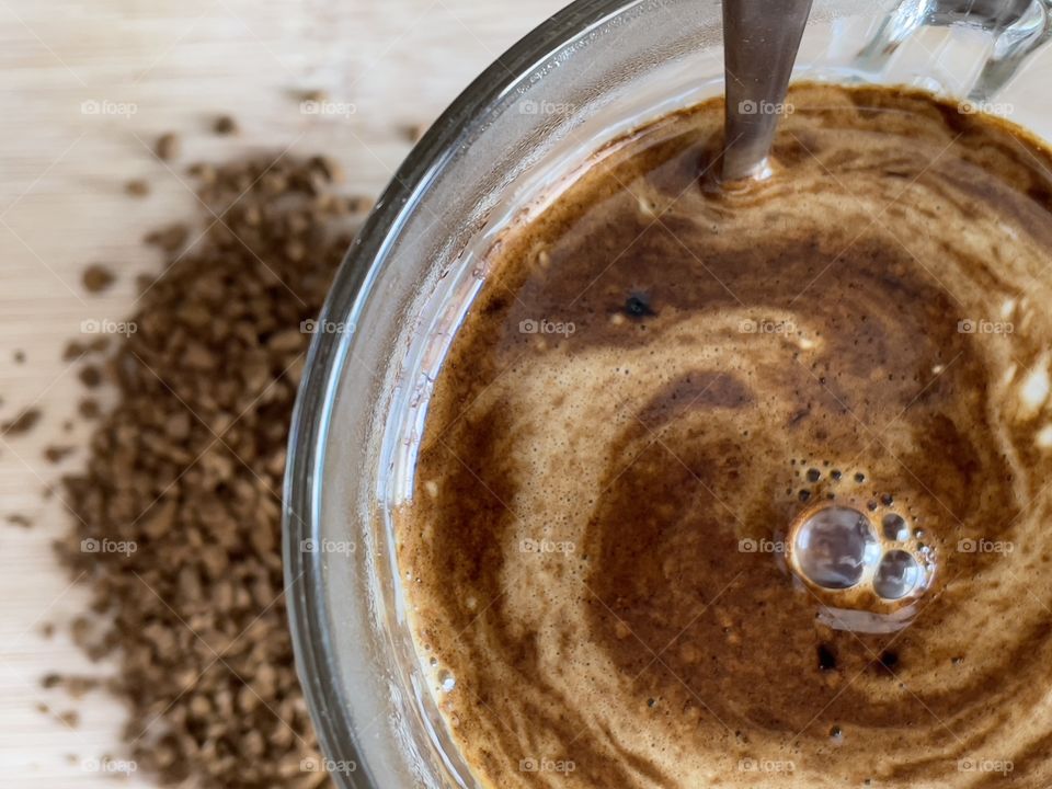 cup with coffee