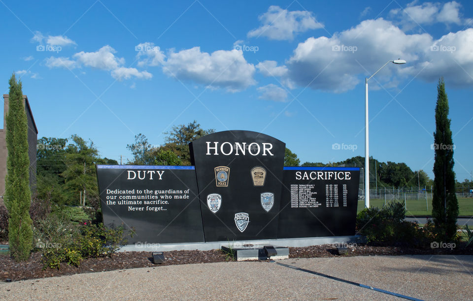 Wilmington Police Memorial