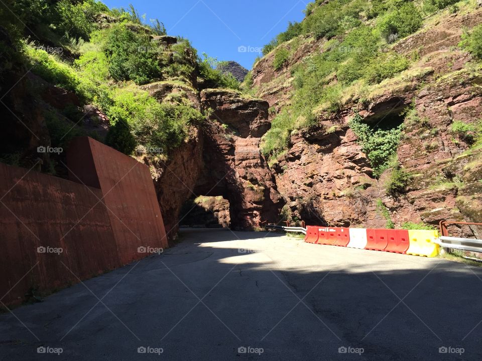 Amazing gorge of Cians 