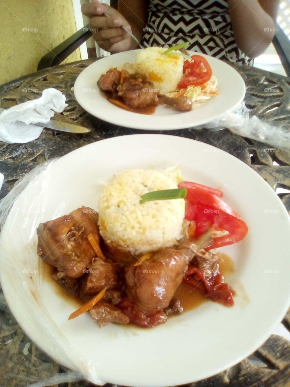 how can you say you did not like this presentation but just looking at all the beautiful meal.