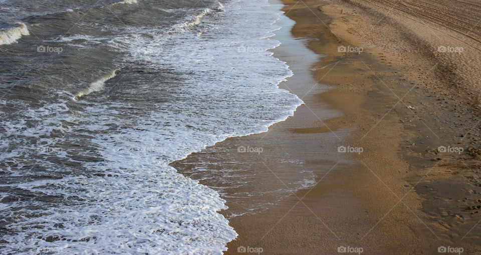 Wave on the seashore