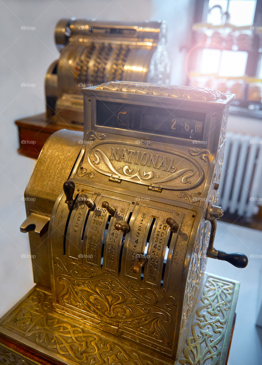 The old cash register