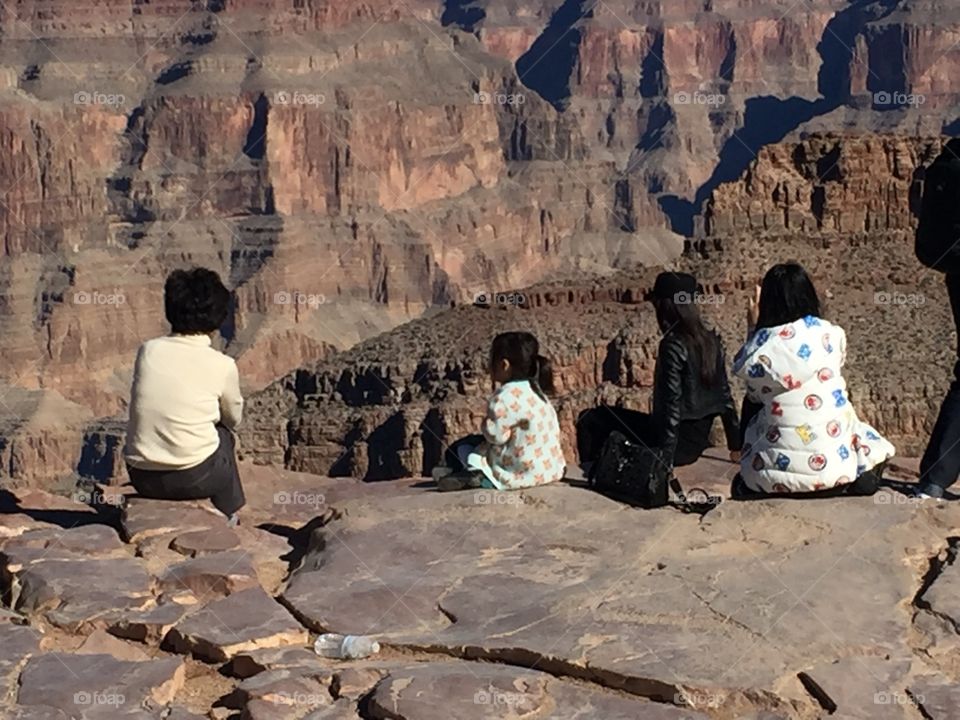 It made me nervous to a child sitting on the edge of the Grand Canyon