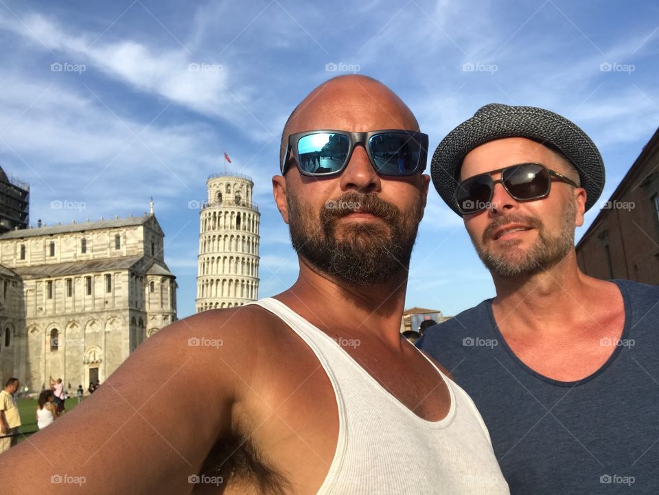 Selfie in Pisa 