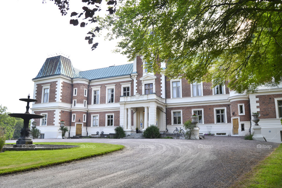 Häckeberga Castle in Sweden.