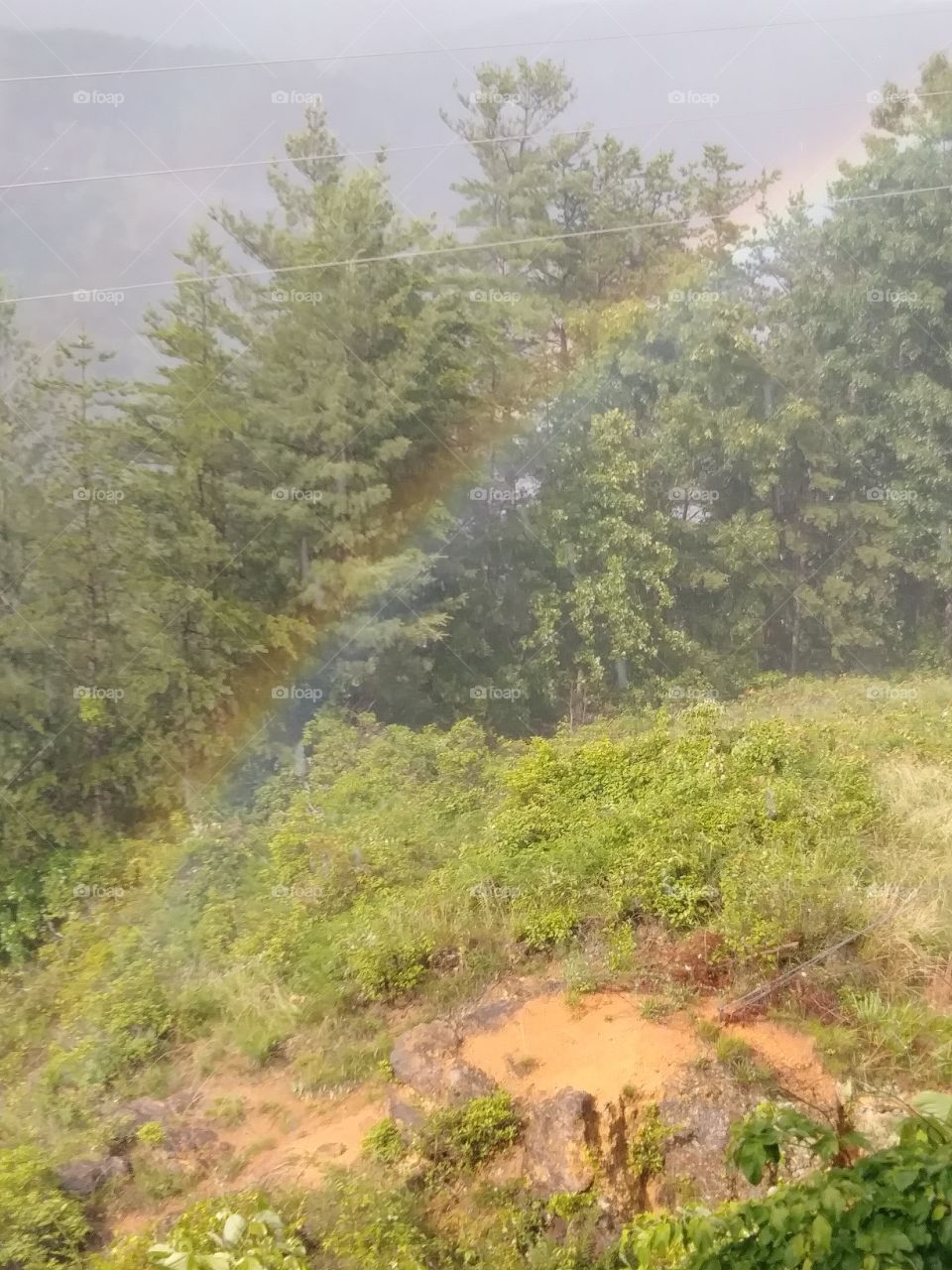 Rainbow touched the ground. Where's the pot of Gold?