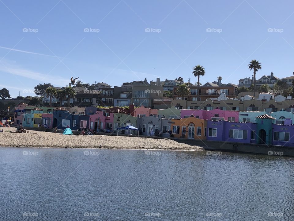 Colorful homes