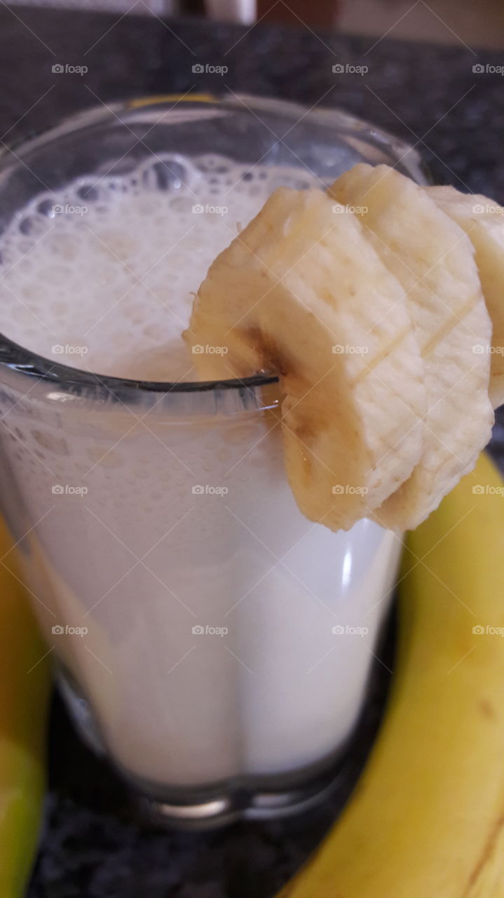 milk shake banana flavour  for summer time
