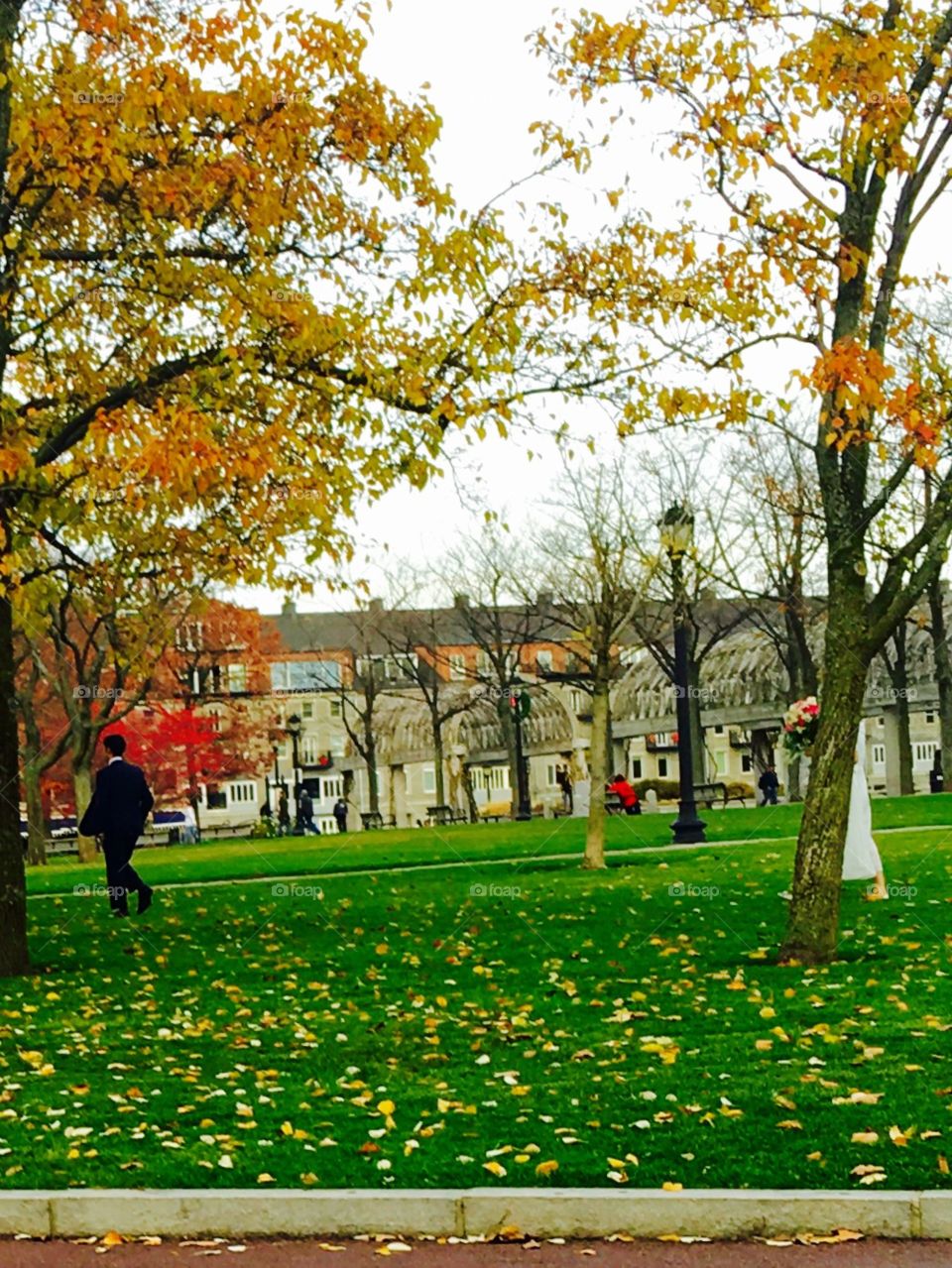 Autumn deserted bride 