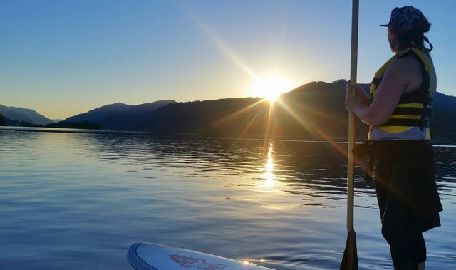 Sunset SUP