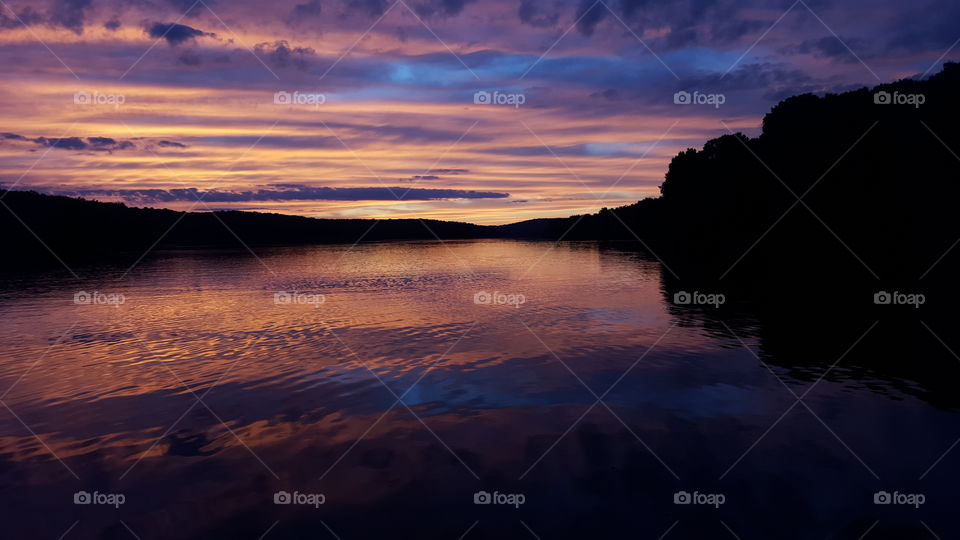 Sunset, Water, Dawn, Evening, Dusk