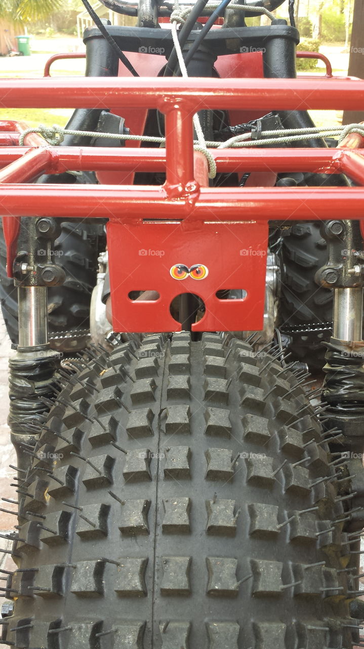 Big Red three wheeler