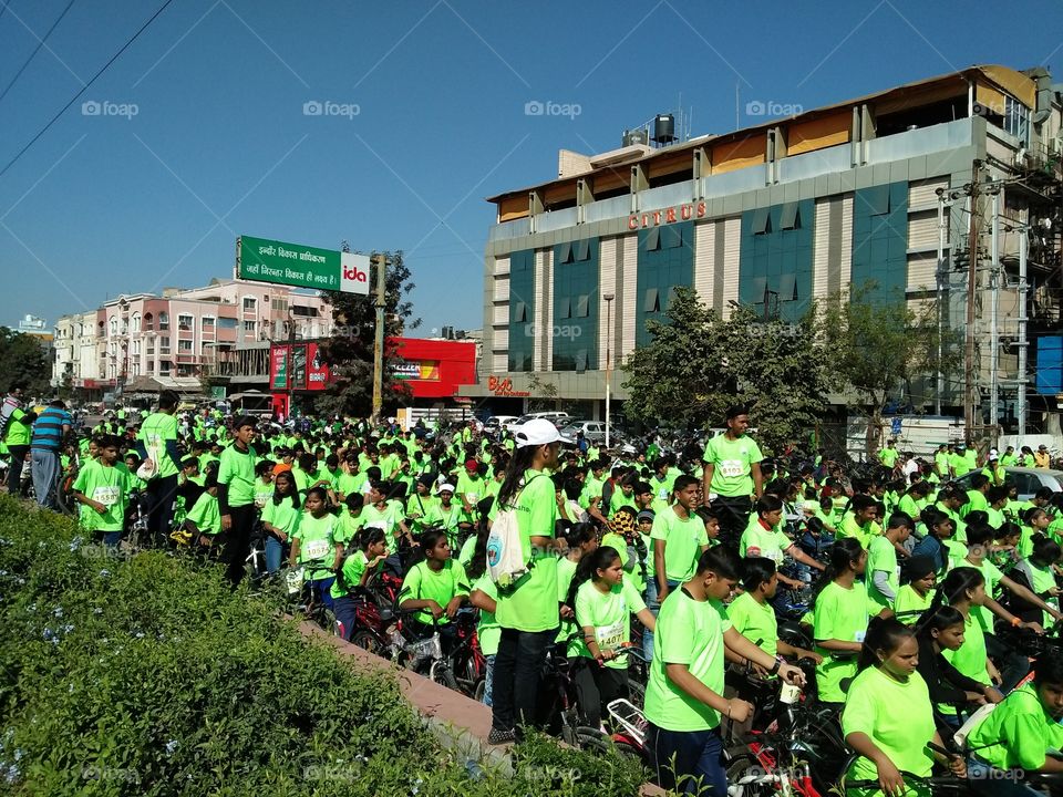 world biggest cyclothon
india indore
