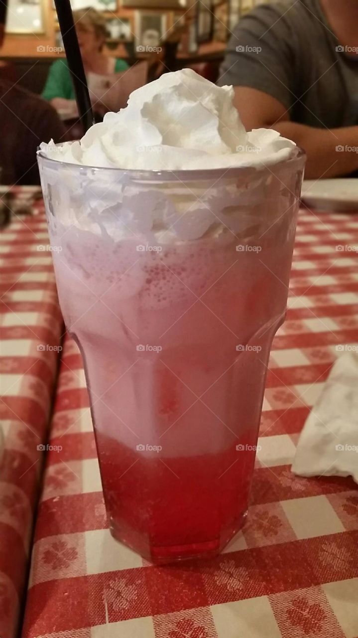 Italian Cream Soda. Just out & about