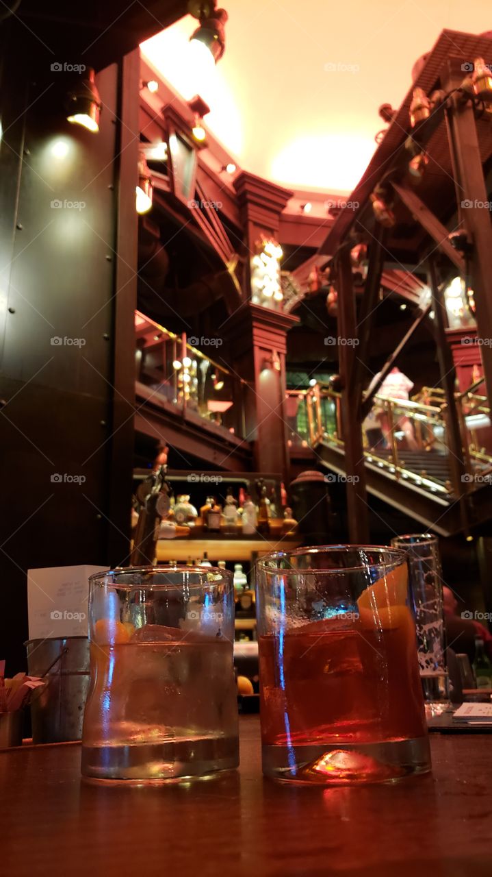 Drinks in Disney Springs