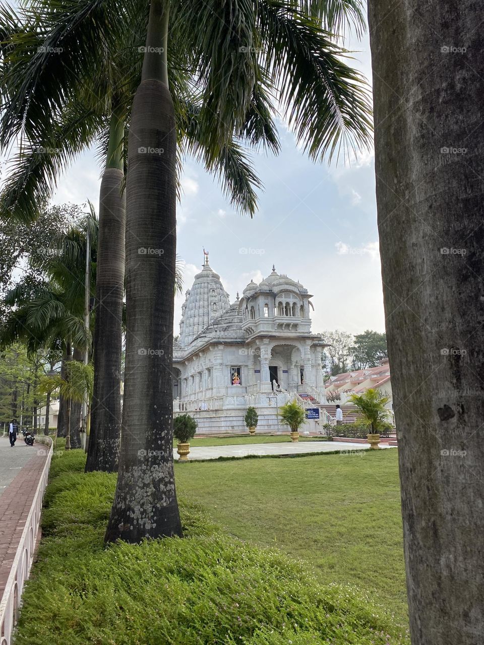 This is the beautiful architecture temple shri swami Narayan 