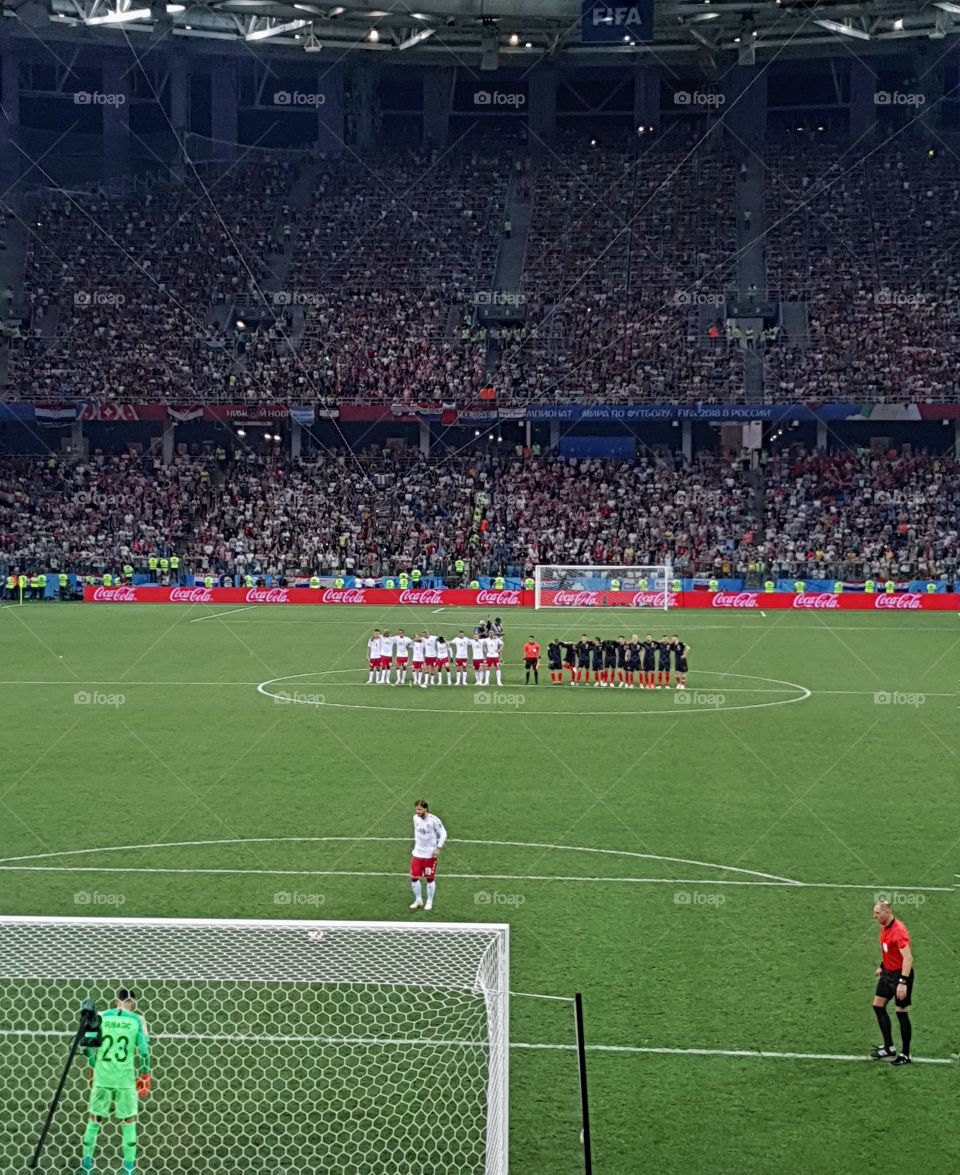 FIFA 2018 match Croatia-Denmark in Nizhny Novgorod