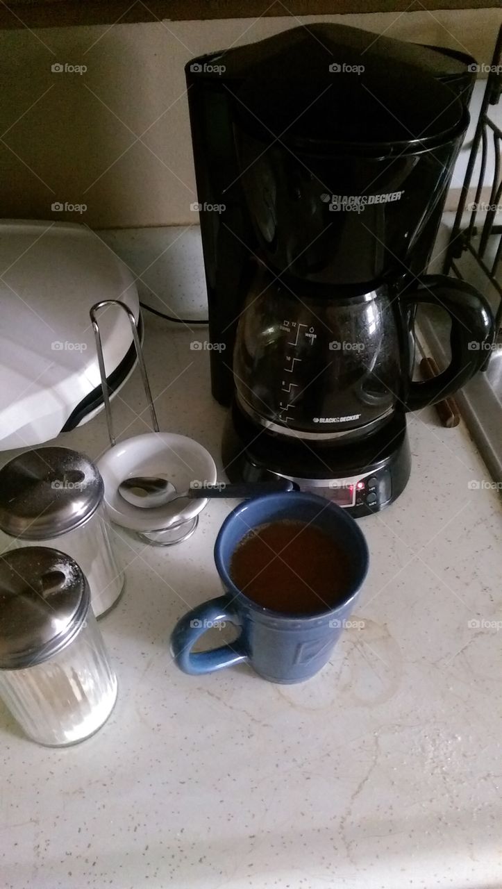 Coffee, No Person, Cup, Drink, Dawn