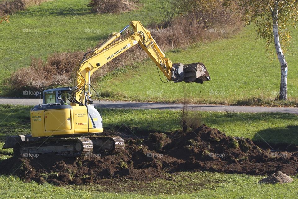 Excavator. Excavator