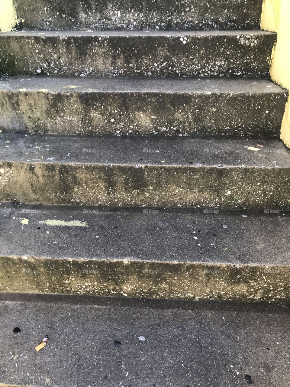 Stairs - steps - wet -rain 