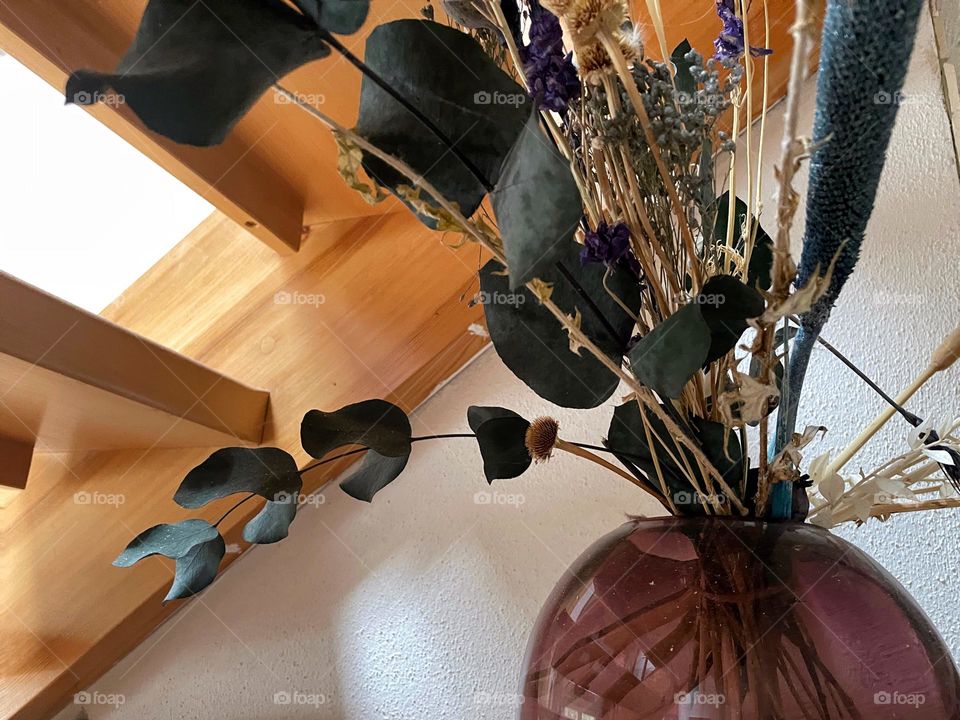 Close up of flowers in vase 