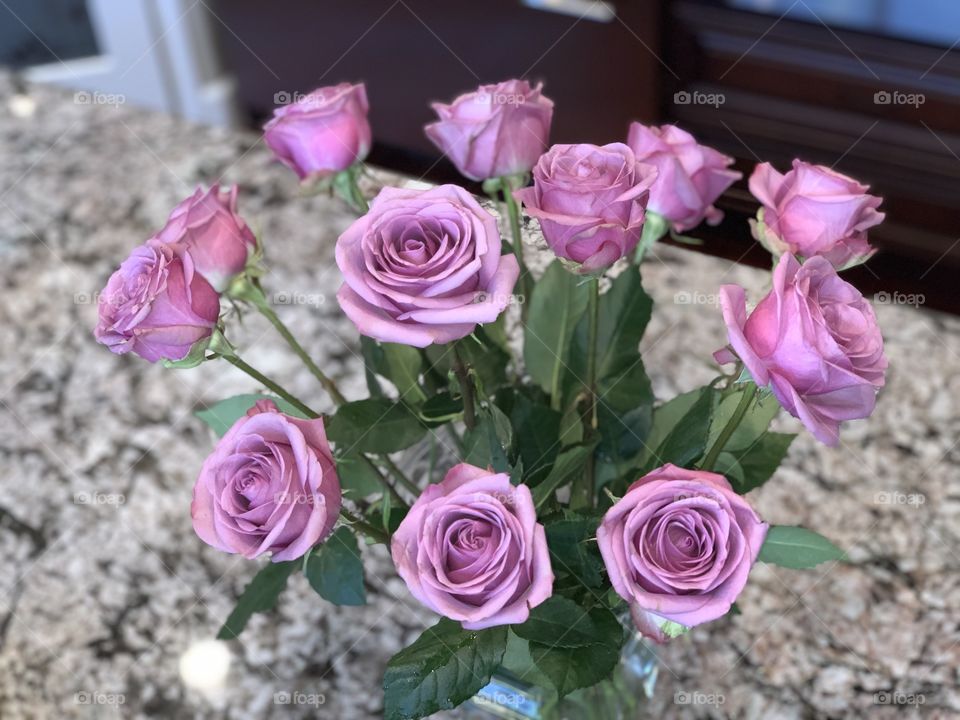 “Just because”, flowers from my hubby. 