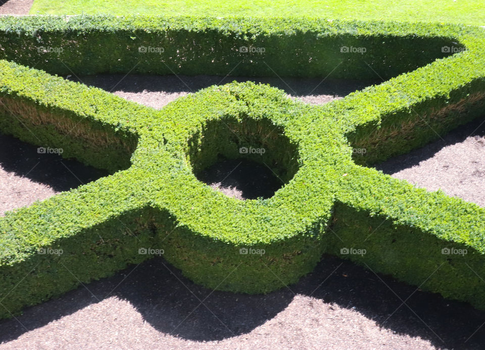 geometric shapes composition