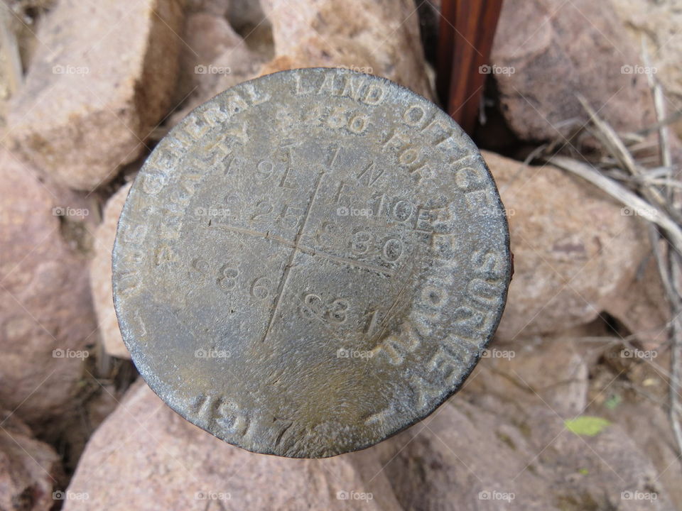 USGS marker 