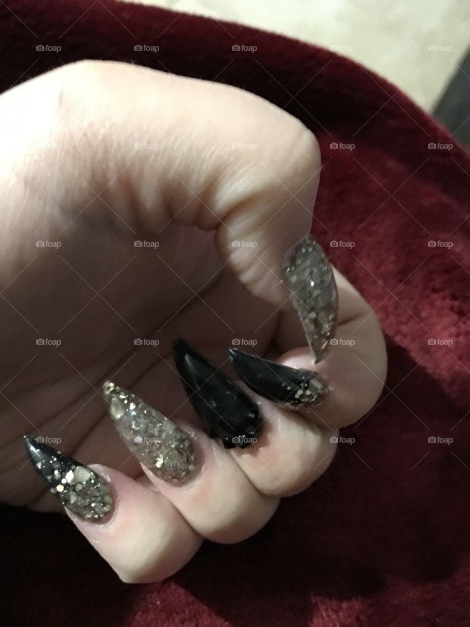 Nails salon manicure 