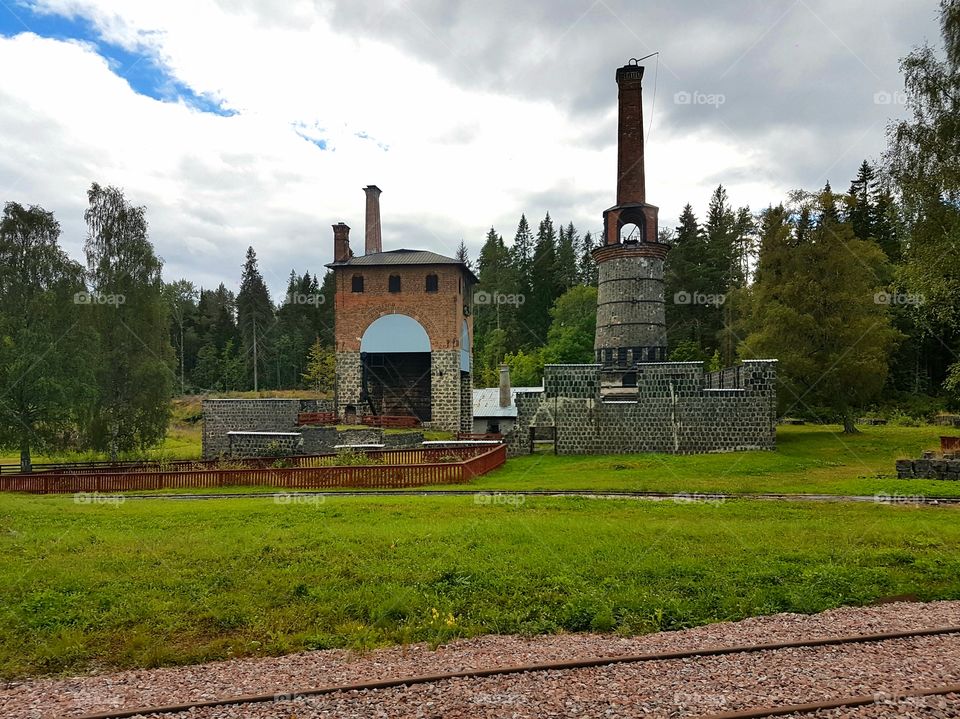 Galtströms iron works! Outside of Sundsvall in Sweden.