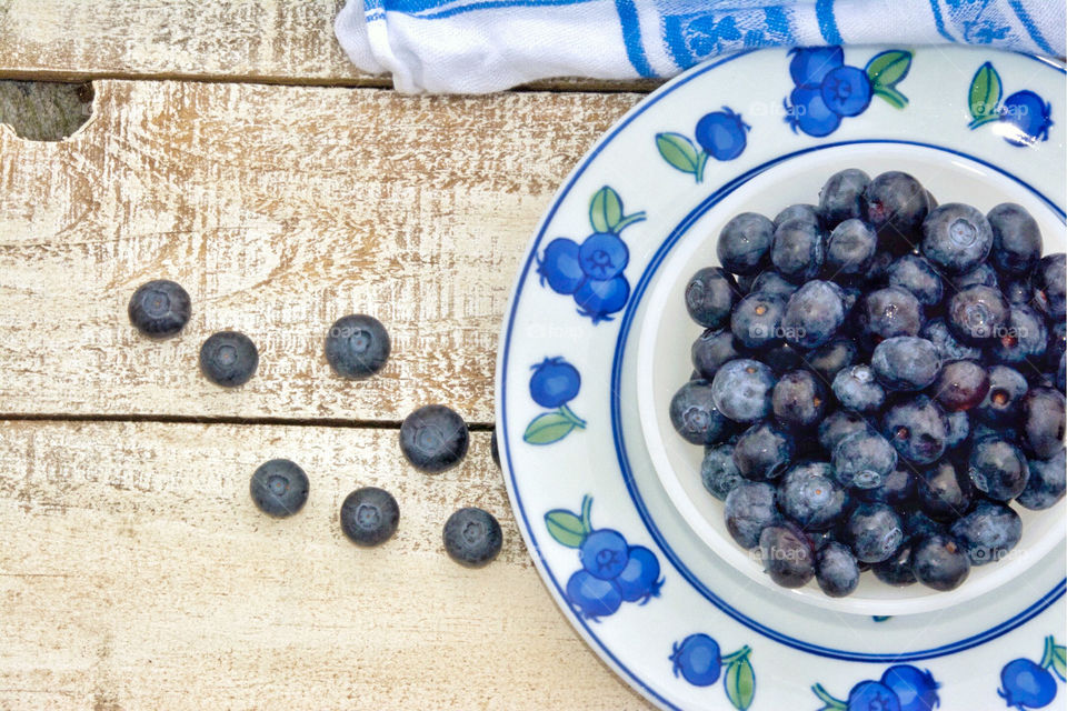 Summer blueberries