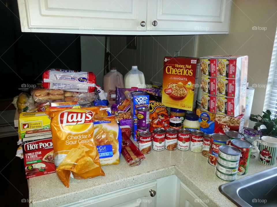 Safeway grocery haul