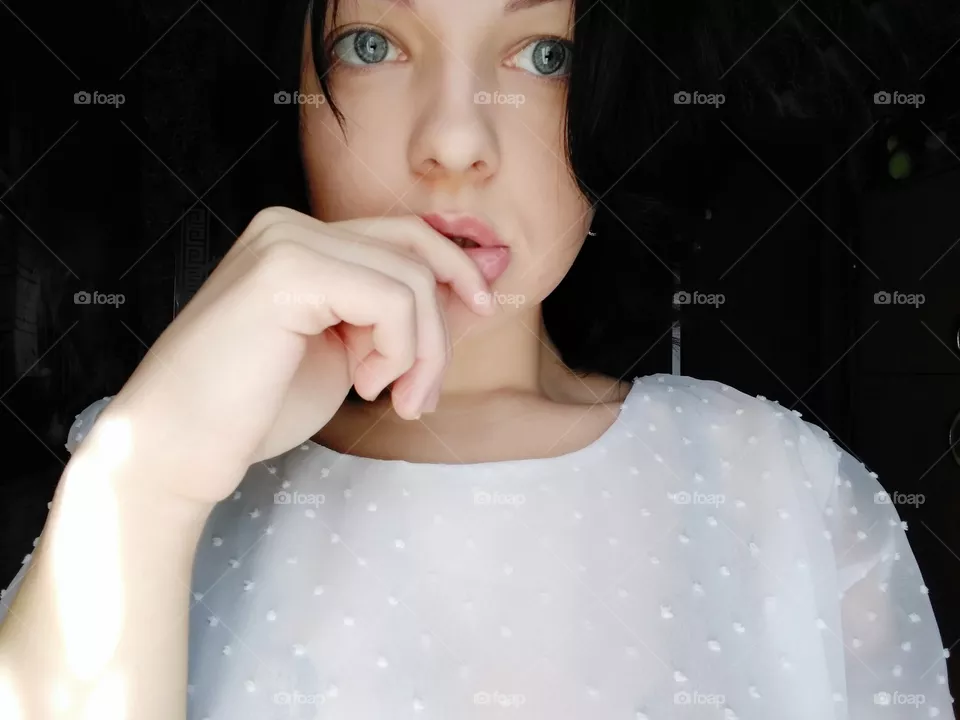 Peace in the eyes