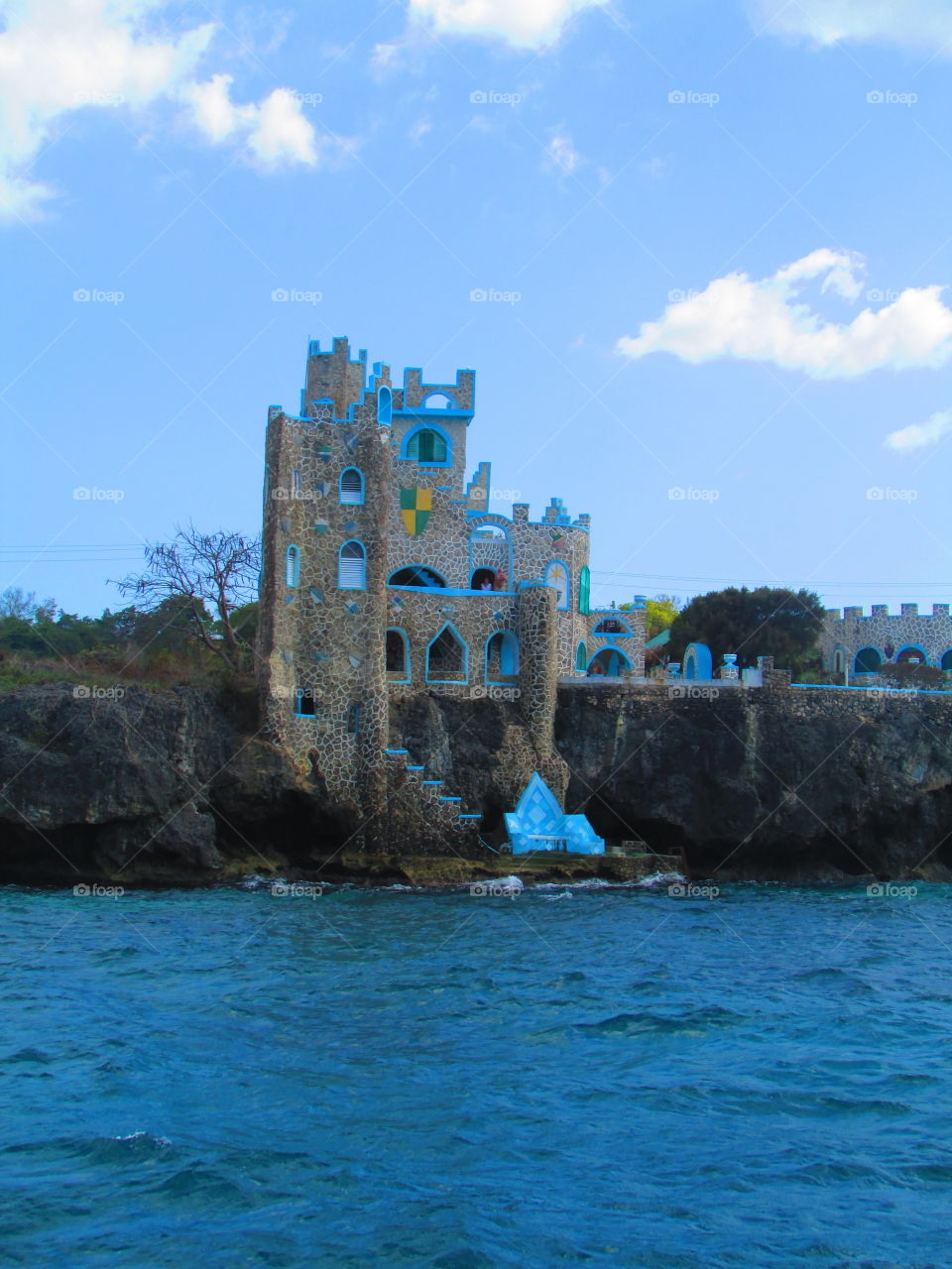blue castle