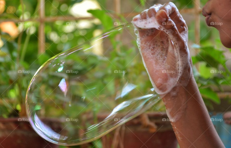 Hand made Bubble