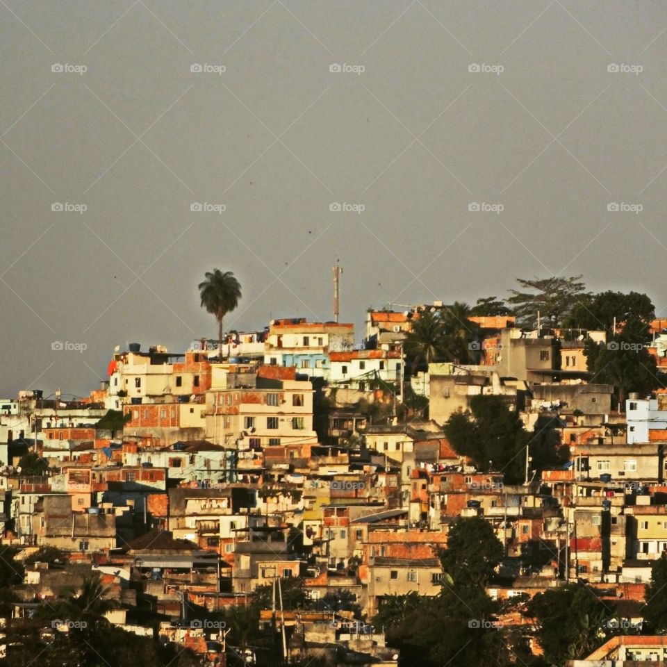 Favela Rio de Janeiro. Favela Brasilien 