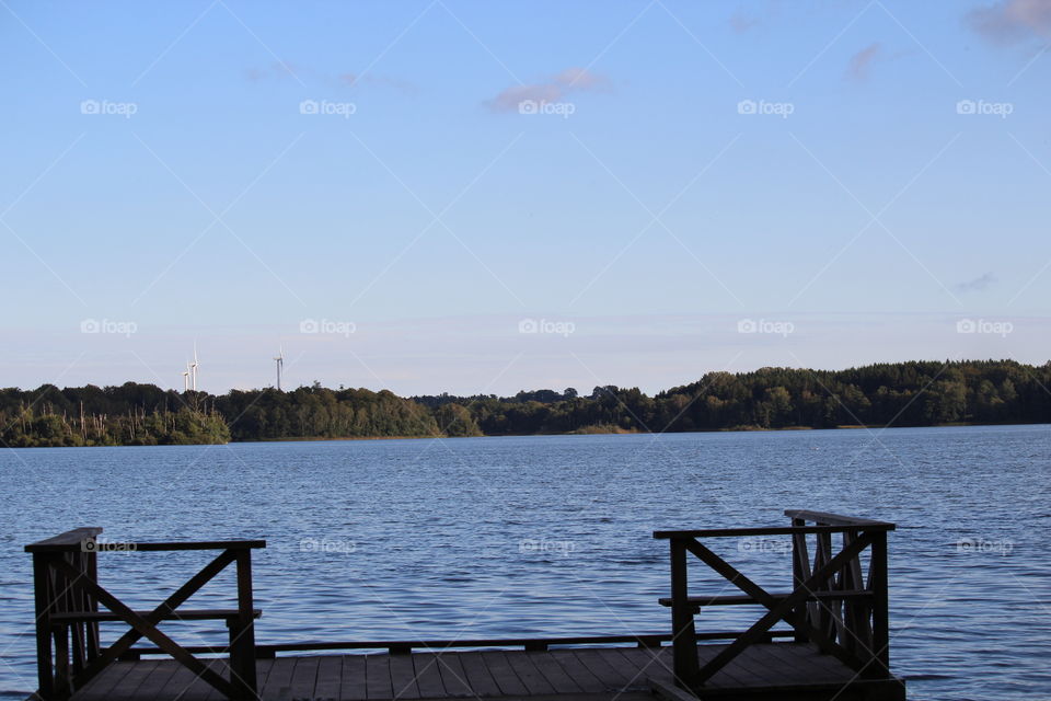 View from barbecue place..