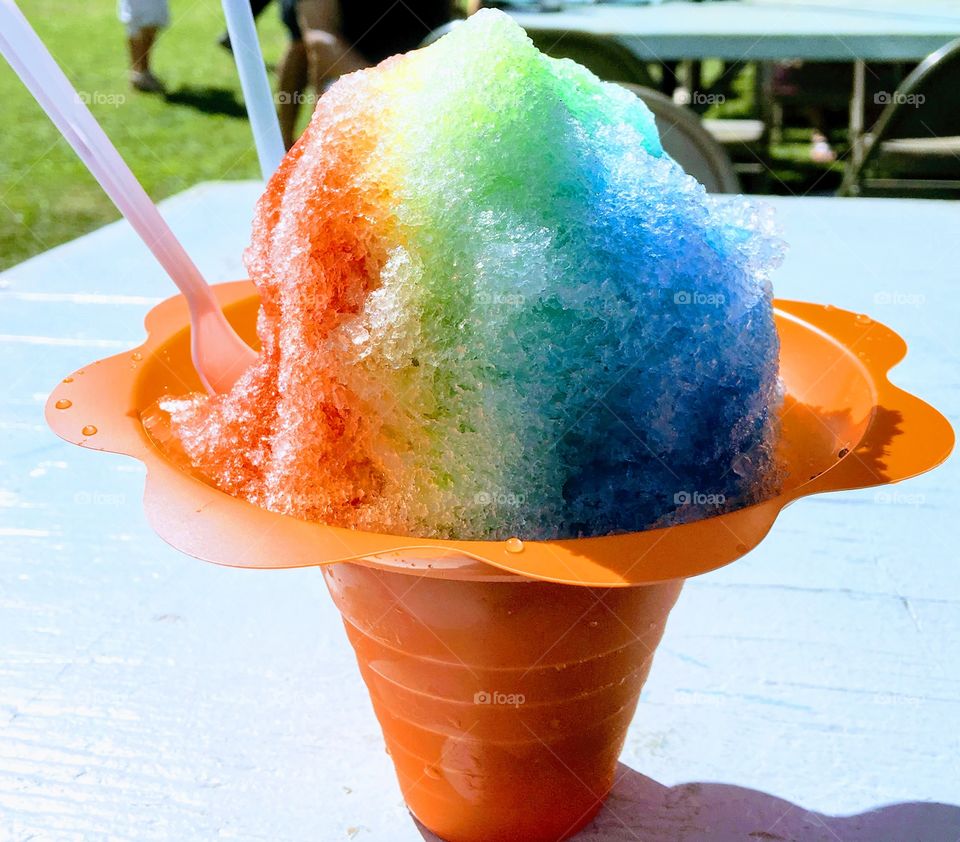 shaved ice