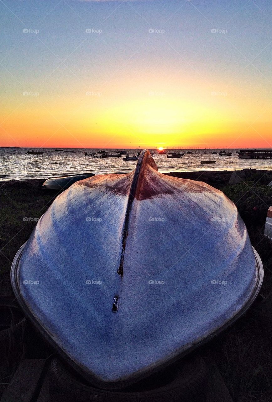 Boat awaiting Summer