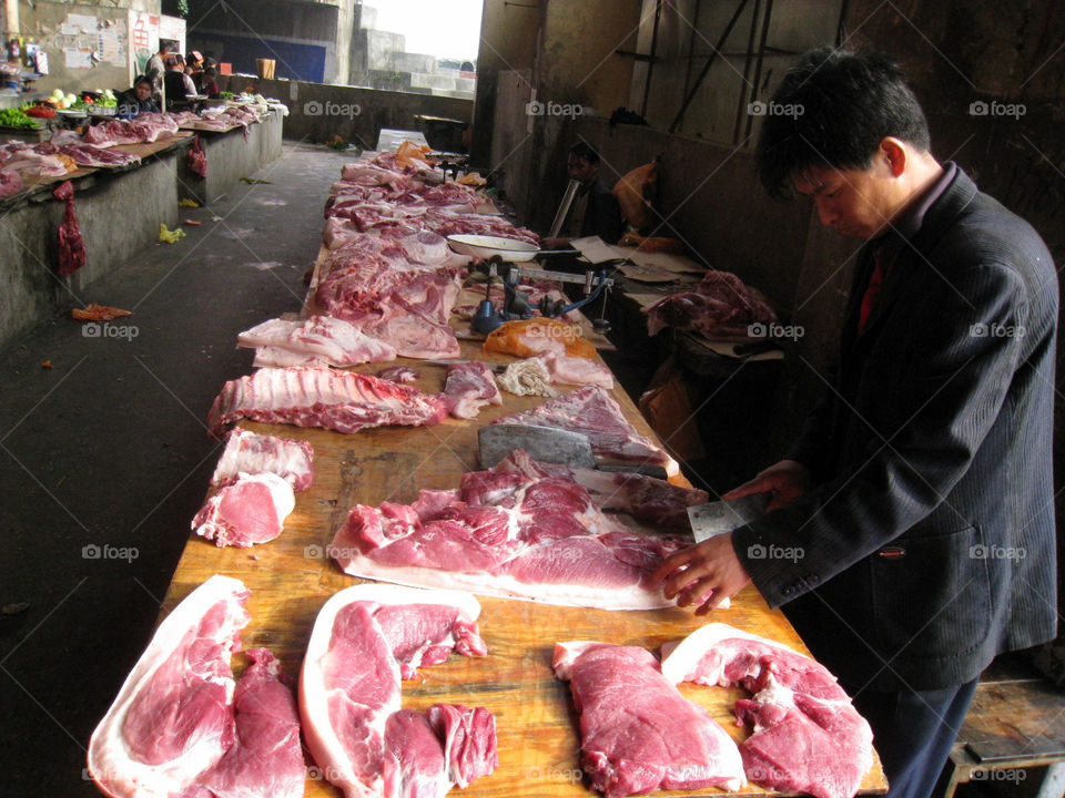 china man meat market by mengzishiliu