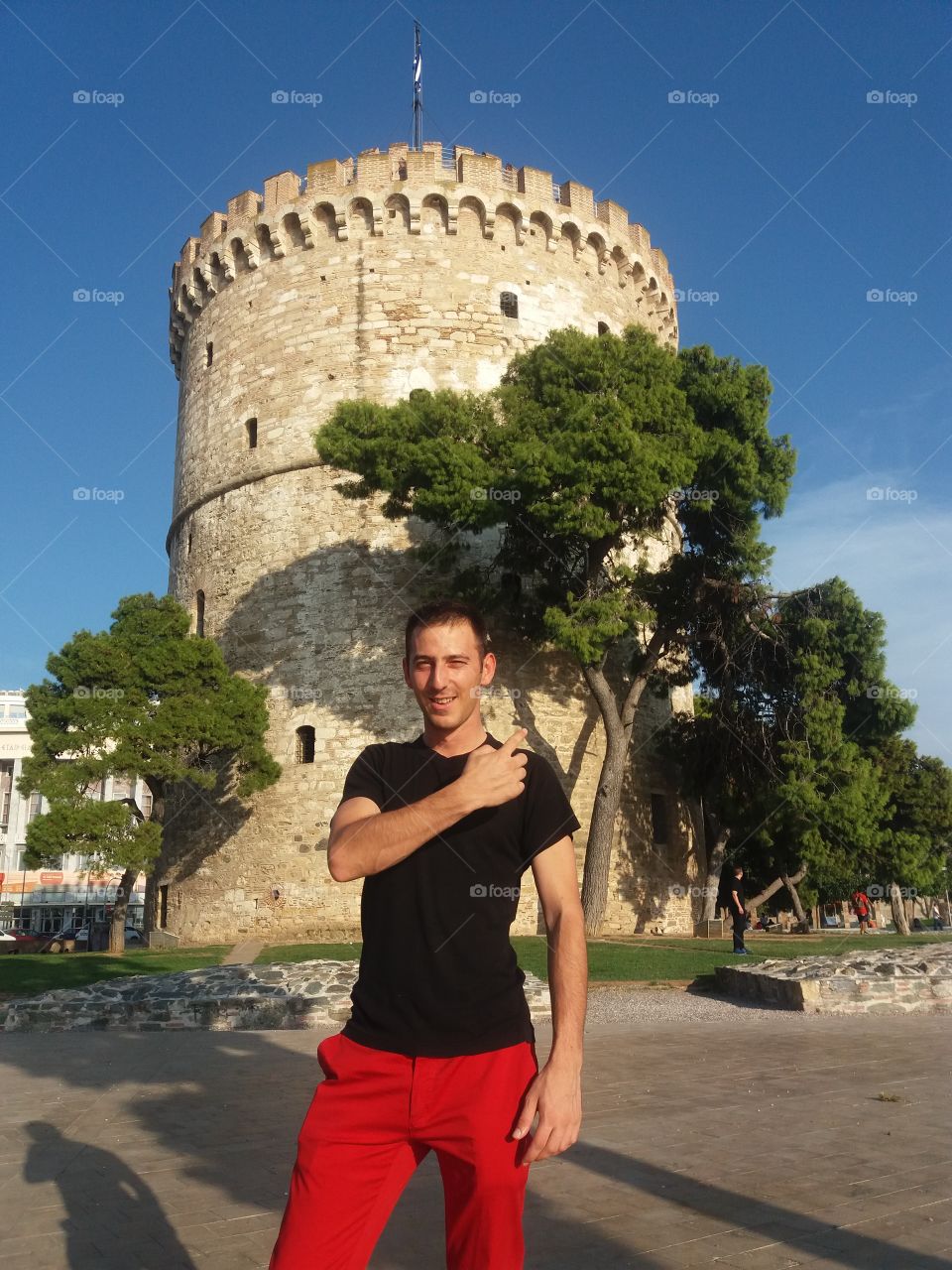 white tower in Thessaloniki