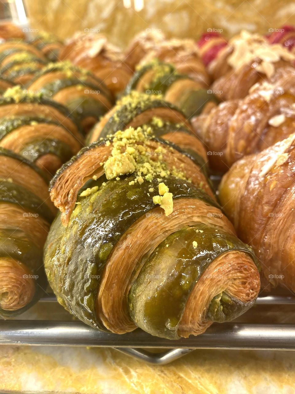 coffee is not complete without enjoying the delicious croissants