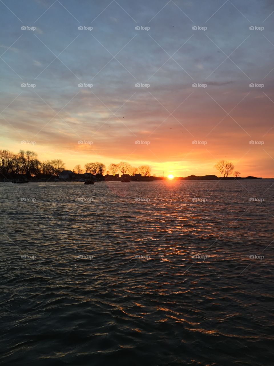Sunrise on Lake Erie 