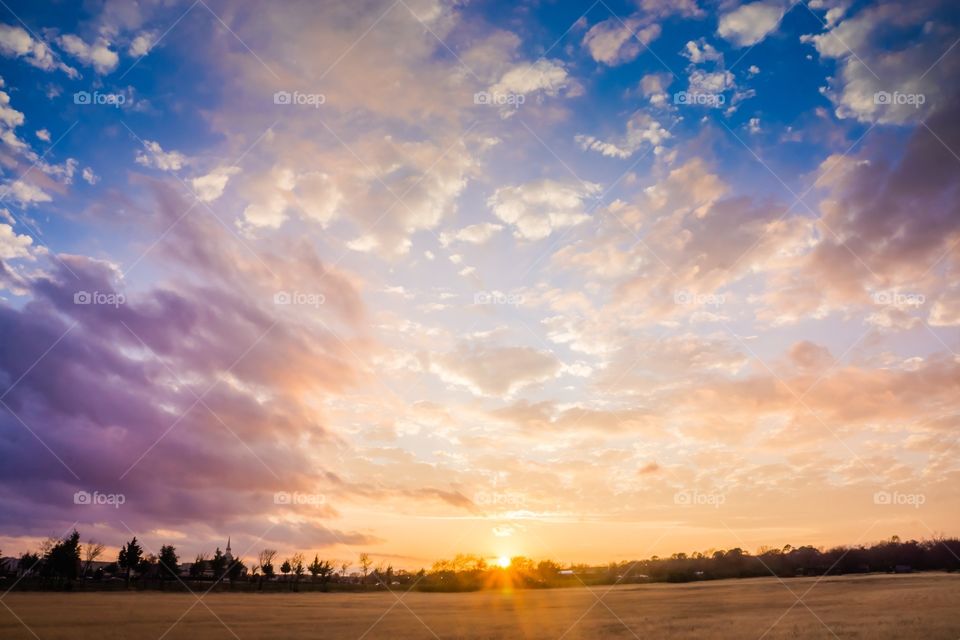 Sunset, Dawn, Sun, Water, Landscape