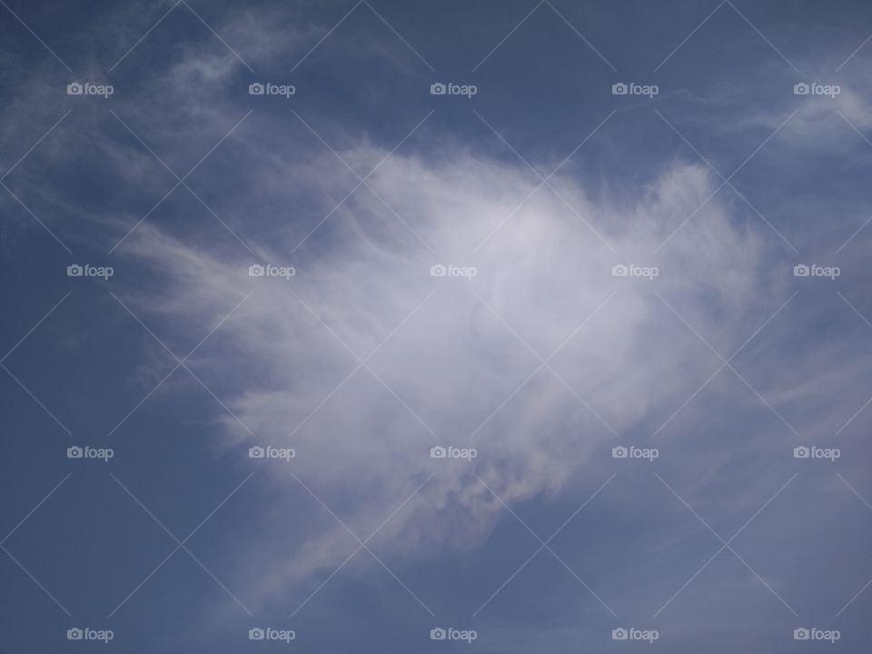 beautiful cloud close-up.